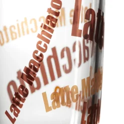 2 Latte Macchiato Tassen NAPOLI 380 ml 3 farbig + 2 Löffel*LEONARDO Clearance