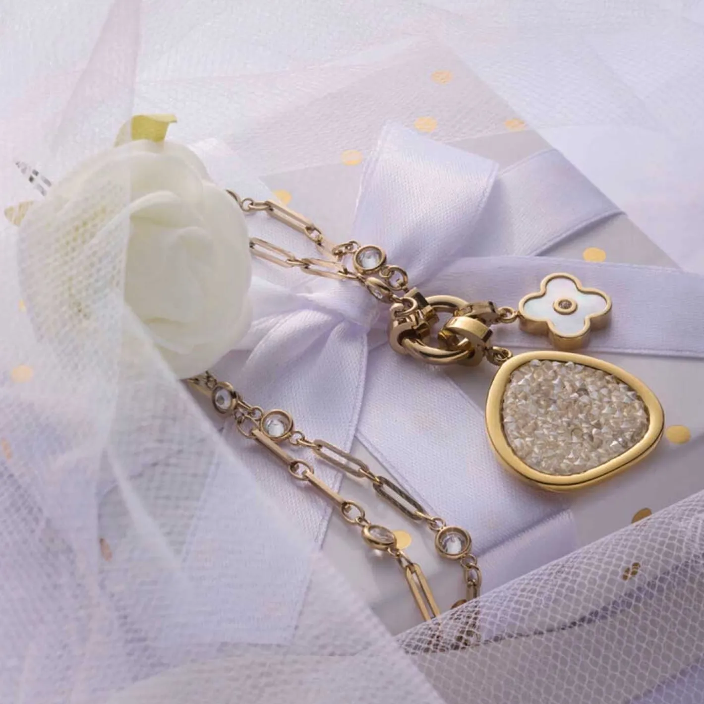 Anhänger BLUNA gold Clip & Mix*LEONARDO Clearance