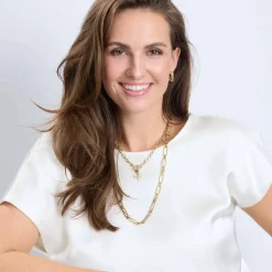 Anhänger ELISABETH Clip & Mix gold*LEONARDO Discount