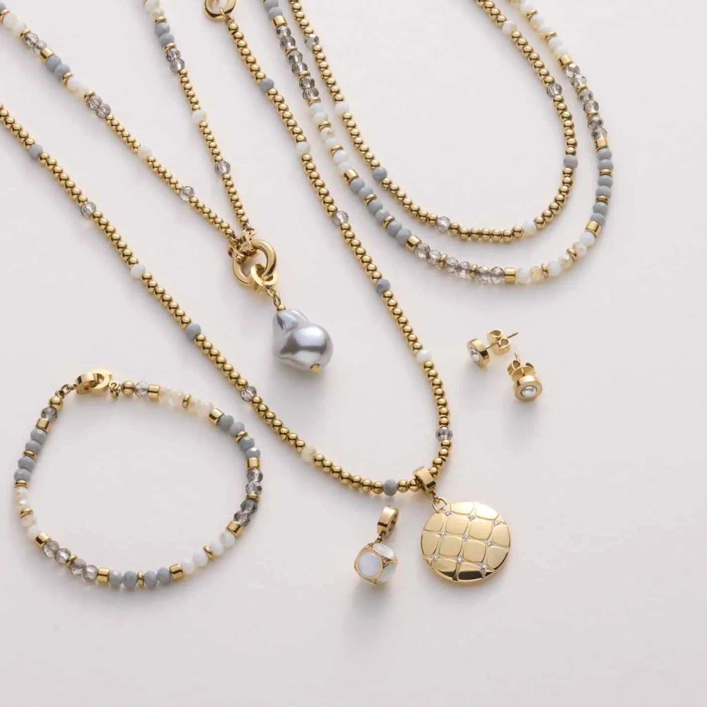 Anhänger IDA Clip & Mix gold*LEONARDO New