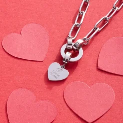 Anhänger JANA silber mit persönlicher Gravur*LEONARDO New