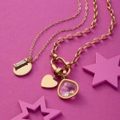 Anhänger JUVINGA WHITE Clip & Mix gold*LEONARDO Outlet