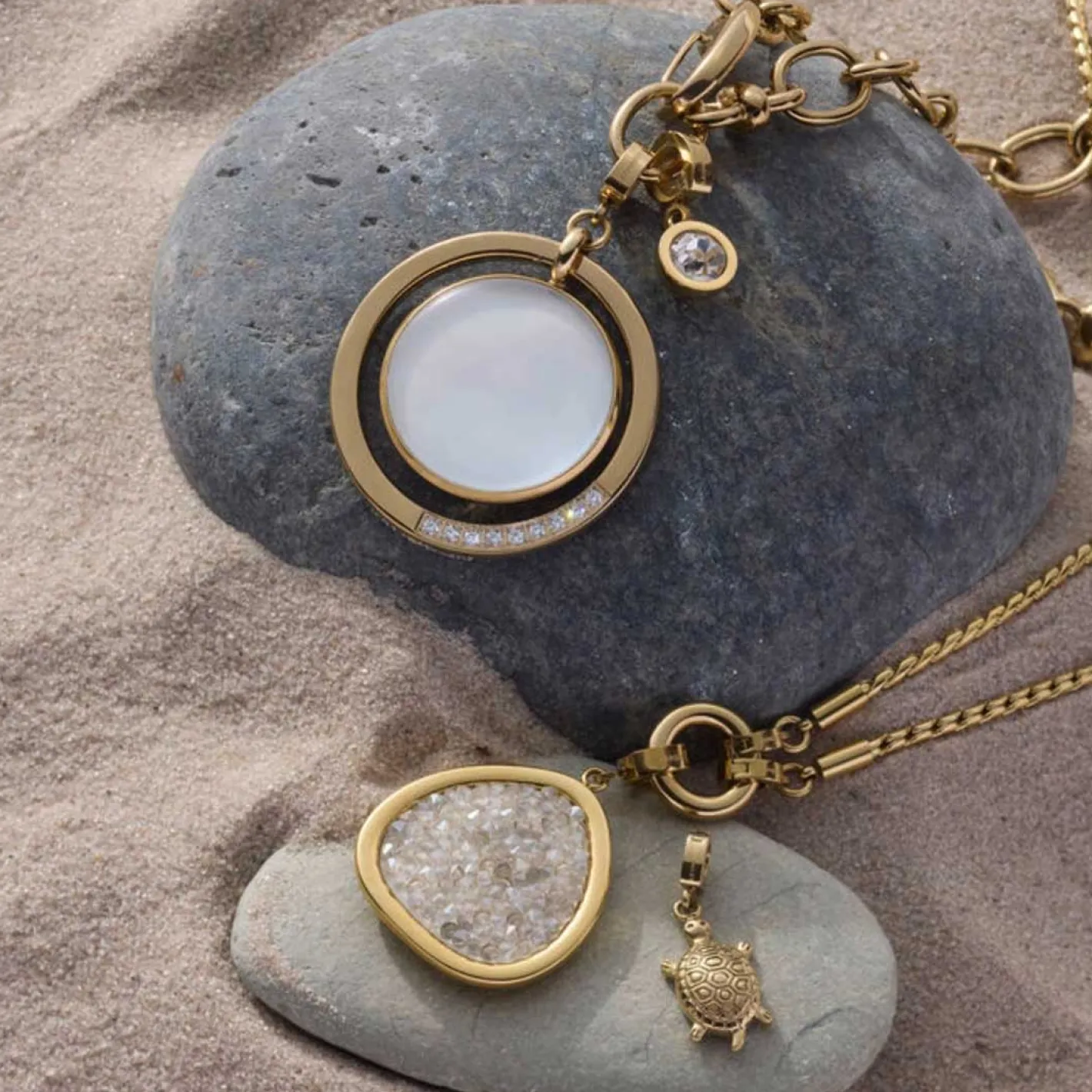 Anhänger LACY gold Clip & Mix*LEONARDO Clearance