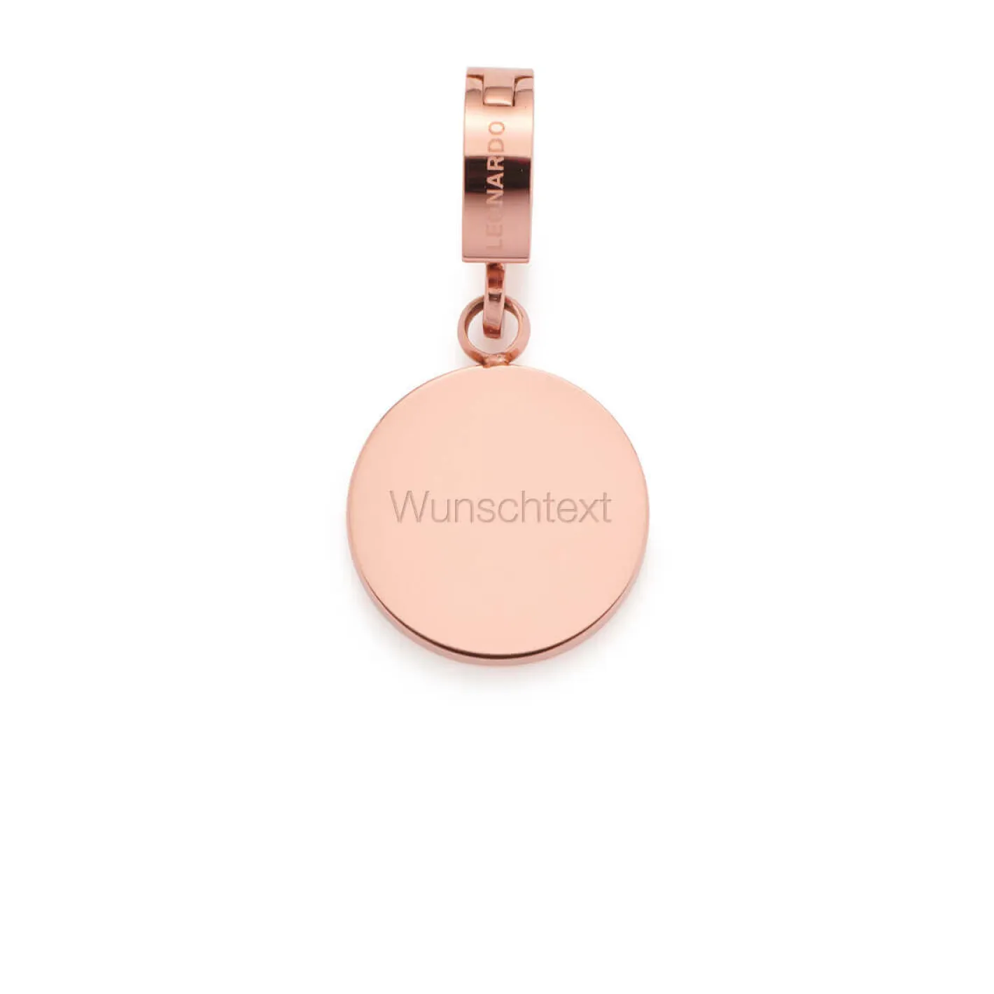 Anhänger MARI rosé gold mit persönlicher Gravur*LEONARDO Discount