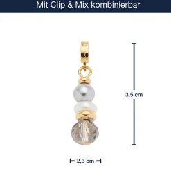 Anhänger PAULY Clip & Mix gold*LEONARDO New