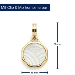 Anhänger TRISH gold Clip & Mix*LEONARDO Clearance