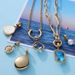 Anhänger TRISH gold Clip & Mix*LEONARDO Clearance