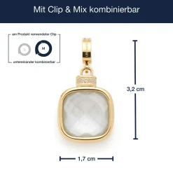 Anhänger VIRGINIA gold Clip & Mix*LEONARDO Outlet