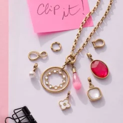 Anhänger VIRGINIA gold Clip & Mix*LEONARDO Outlet