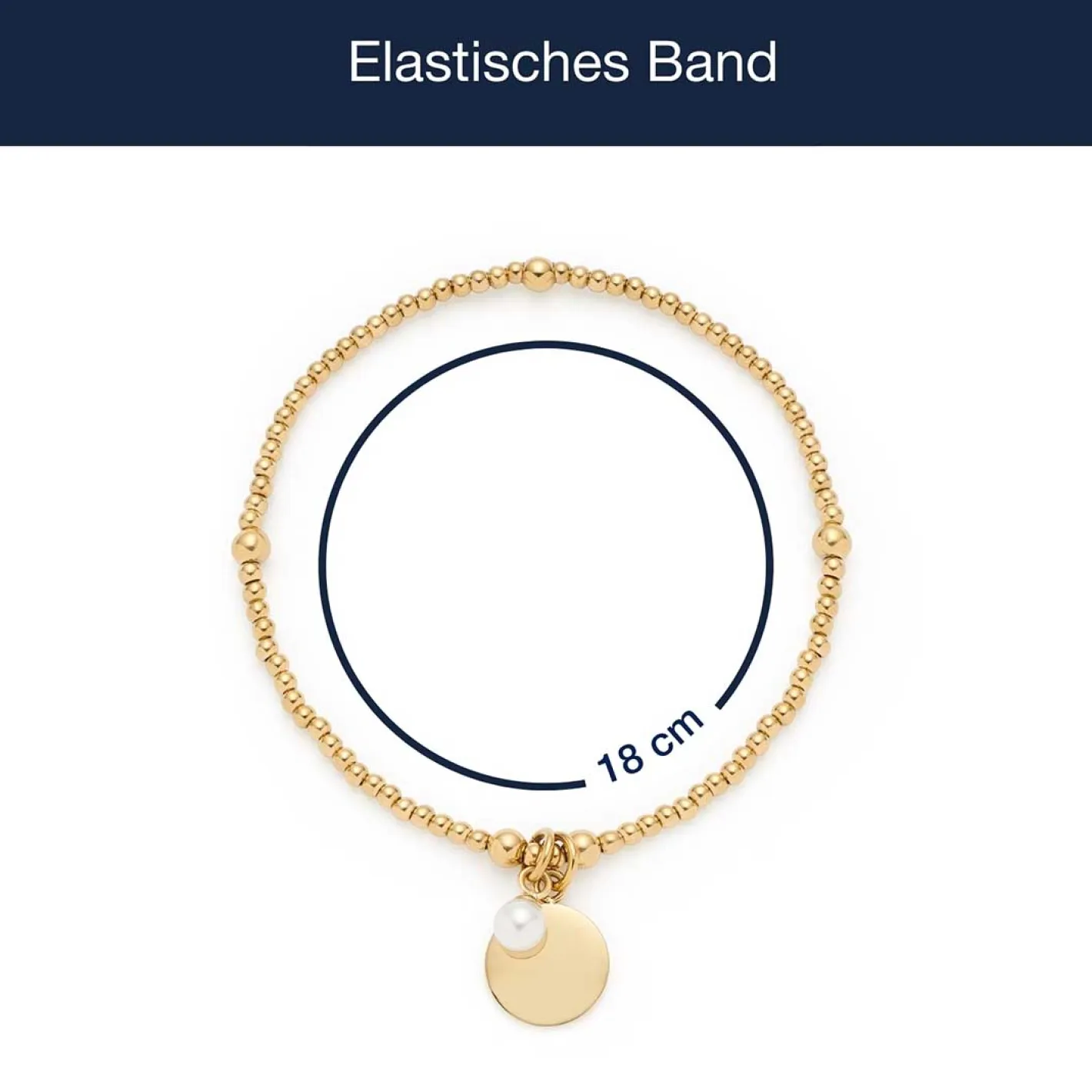 Armband DEBBY gold mit persönlicher Gravur*LEONARDO Hot