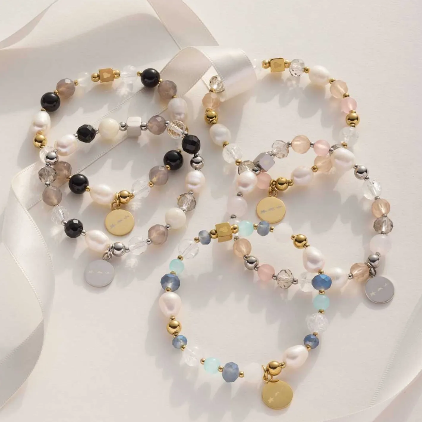 Armband HOPE gold/blau*LEONARDO Hot