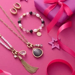 Armband HOPE gold/grau*LEONARDO Outlet