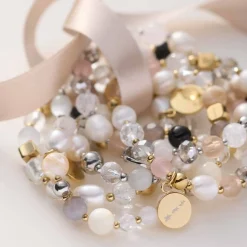 Armband HOPE silber/rose*LEONARDO Best