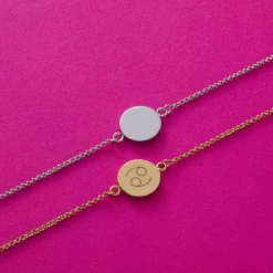 Armband MARLA silber mit persönlicher Gravur*LEONARDO New