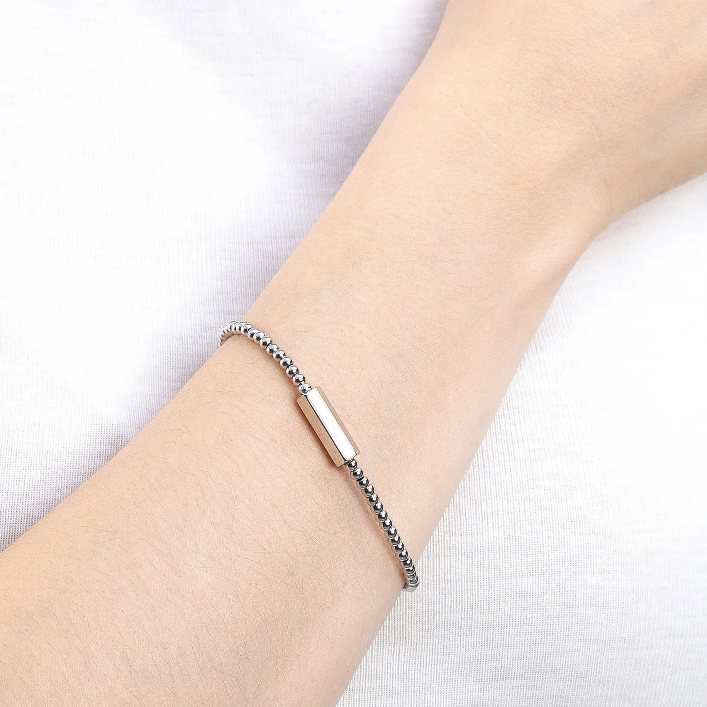 Armband PILEA gold mit persönlicher Gravur*LEONARDO Online