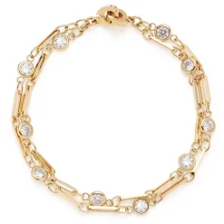 Armband REBECCA gold Clip & Mix*LEONARDO New