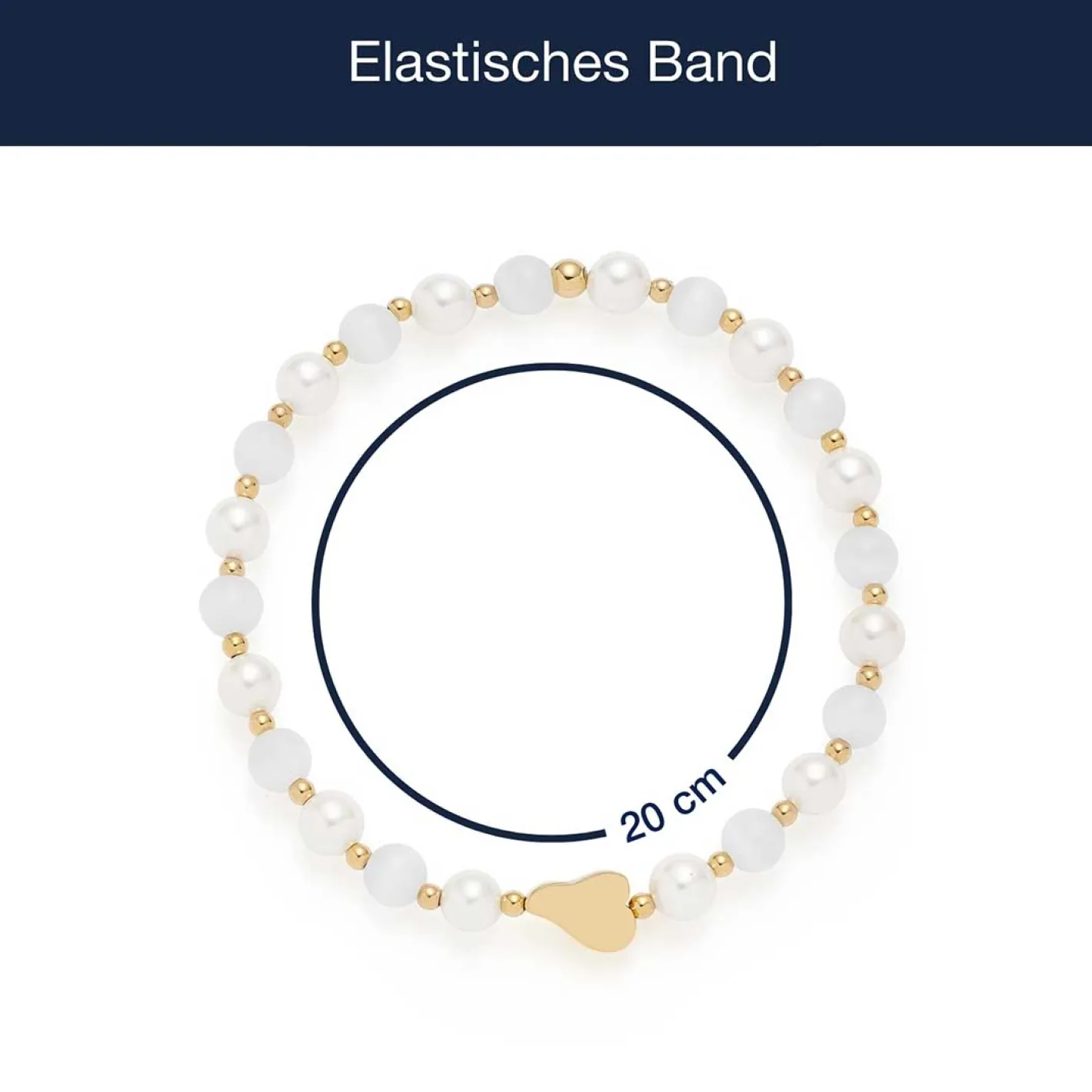 Armband SELENA gold Osterspecial*LEONARDO Online