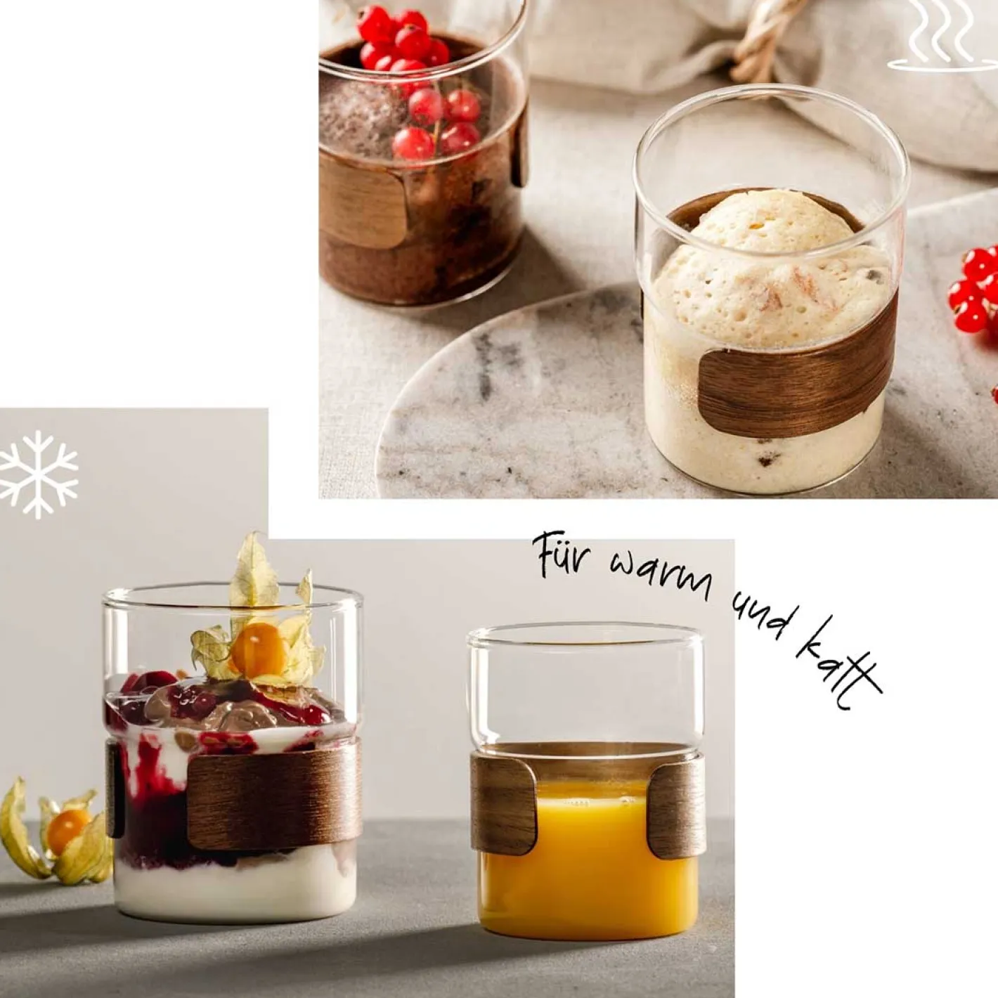 Becher NOVO LEGNO 430 ml 2er Set*LEONARDO