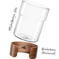 Becher NOVO LEGNO 320 ml 2er Set*LEONARDO Hot