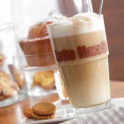 Becher SOLO 410ml braun Latte Macchiato 6er-Set*LEONARDO Best