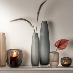 Bodenvase BELLAGIO 45 cm anthrazit*LEONARDO Discount