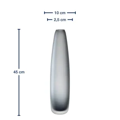 Bodenvase BELLAGIO 45 cm anthrazit*LEONARDO Discount