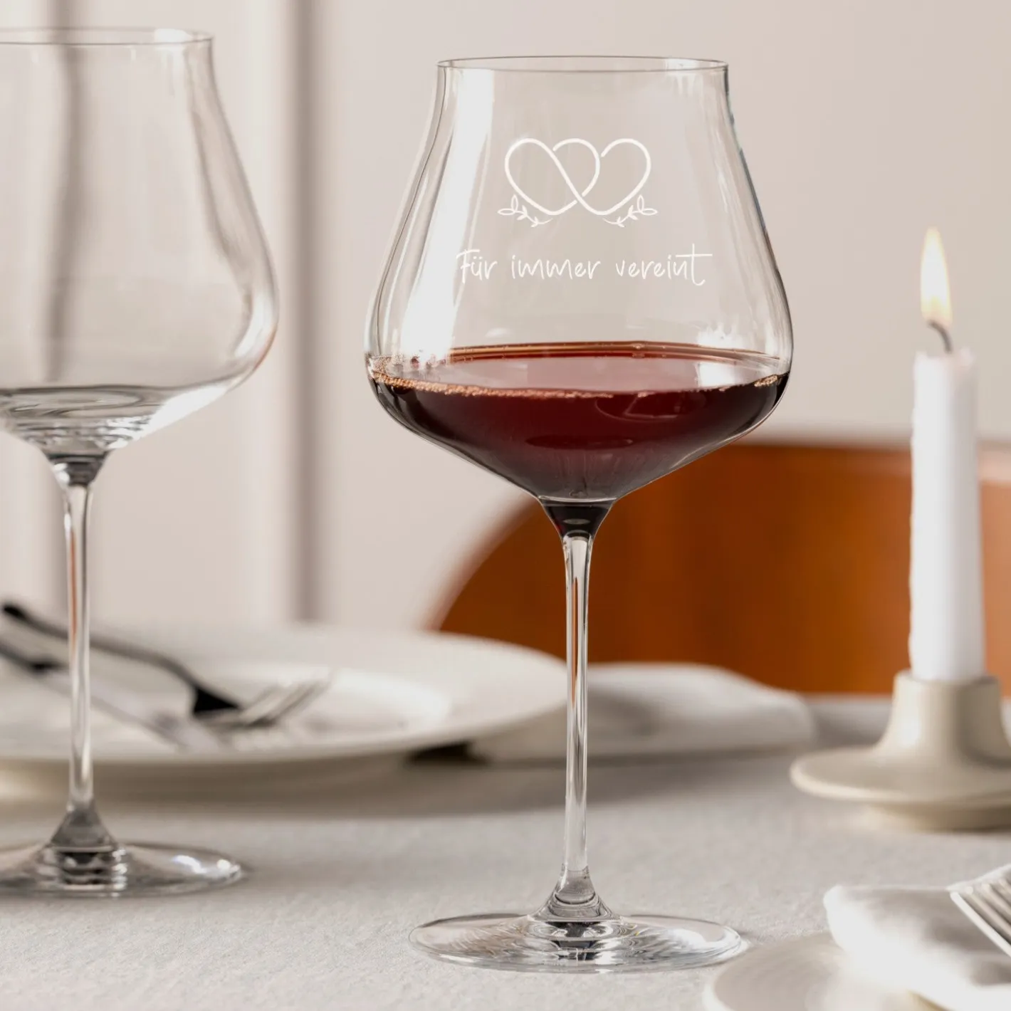 Burgunderglas BRUNELLI 770 ml mit persönlicher Gravur*LEONARDO Online