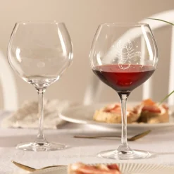 Burgunderglas CIAO+ 630 ml mit persönlicher Gravur*LEONARDO Best