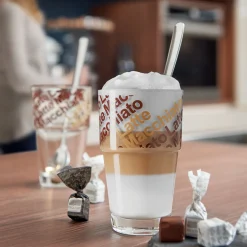 Cafe Latte Set SOLO 410 ml braun 4-teilig*LEONARDO Best