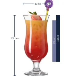 Cocktailgläser/Rührer BAR 4-teilig*LEONARDO Outlet