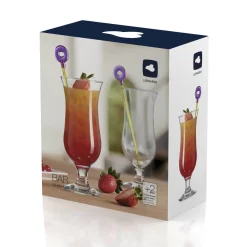 Cocktailgläser/Rührer BAR 4-teilig*LEONARDO Outlet