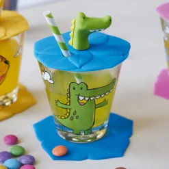 Deckel BAMBINI 9 cm blau Krokodil*LEONARDO Online