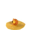 Deckel BAMBINI 9 cm gelb Löwe*LEONARDO