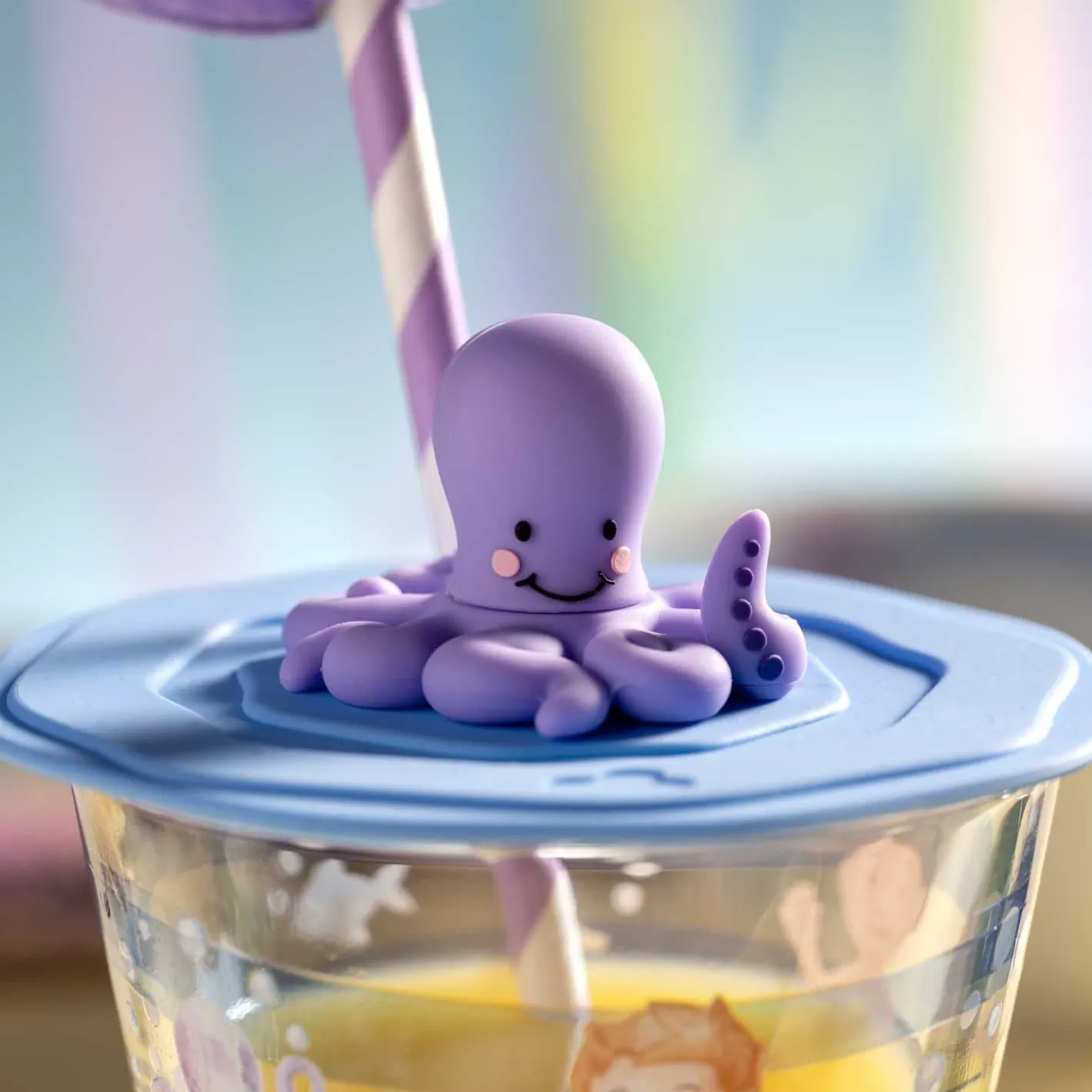 Deckel blau BAMBINI AVVENTURA Krake*LEONARDO Best