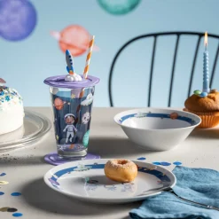 Deckel lila BAMBINI AVVENTURA Rakete*LEONARDO Discount