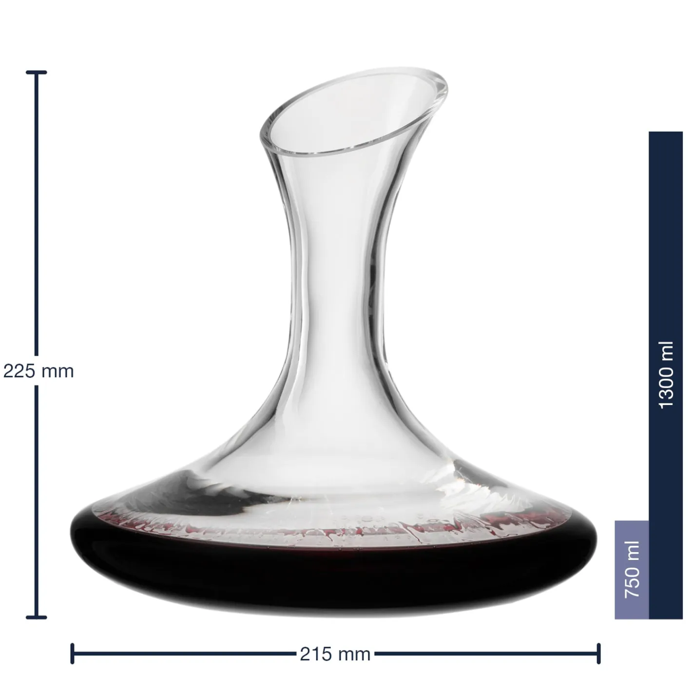 Dekanter CHEERS 750 ml mit Stopfen*LEONARDO Online