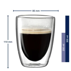 Doppelwandbecher DUO 300 ml 2er-Set*LEONARDO Best