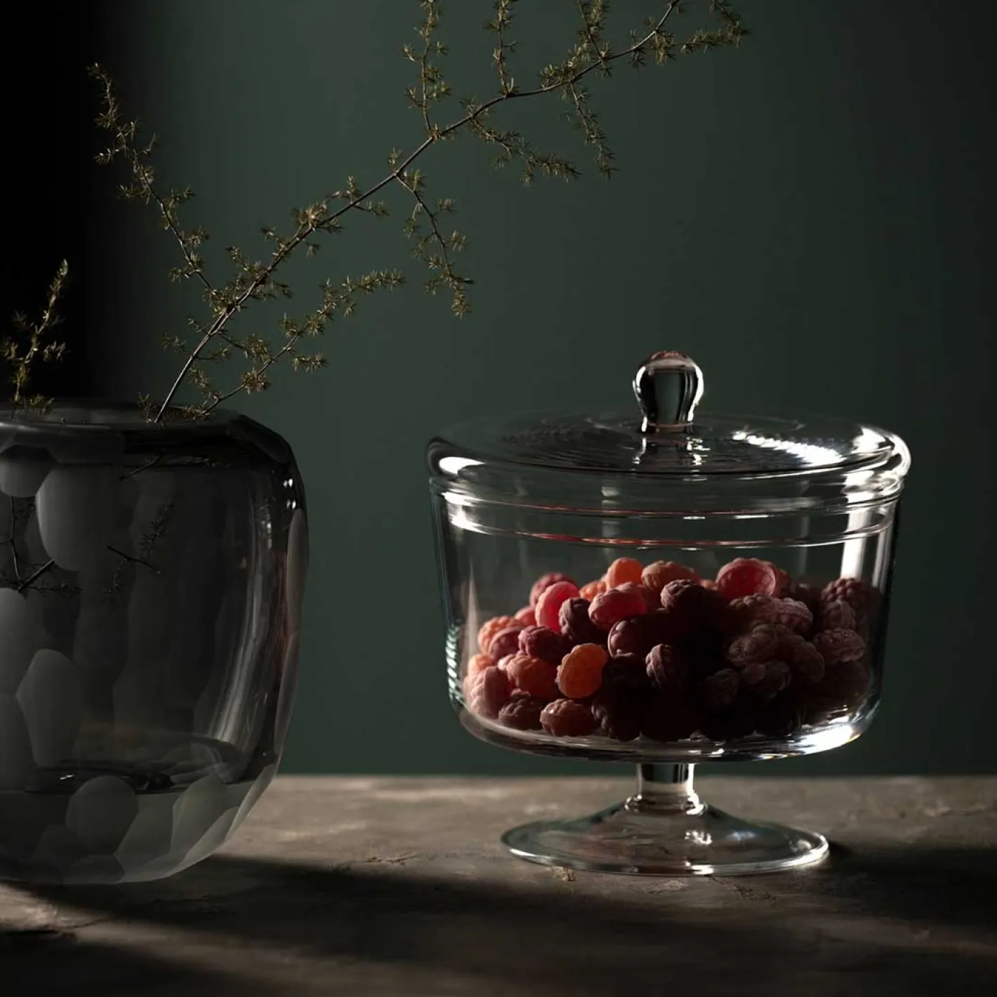 Dose auf Fuß POESIA 18 cm*LEONARDO Hot