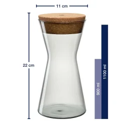 Dose FORMA X 22 cm grau*LEONARDO Best