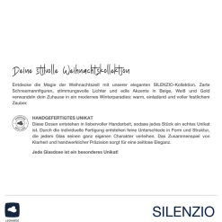 Dose SILENZIO 20 cm mit Rub-on-Stickern*LEONARDO Sale