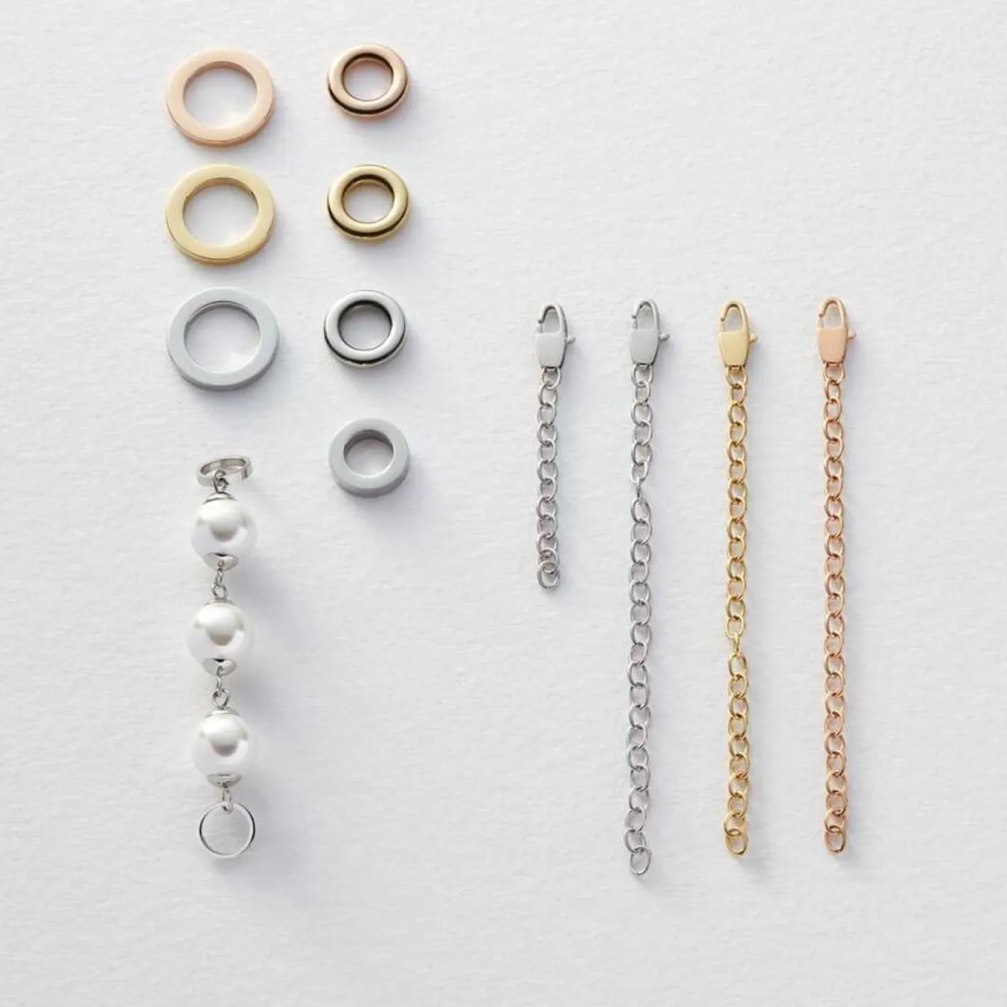 Edelstahlring BRACCHIALE gold Clip & Mix*LEONARDO Best