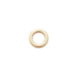 Edelstahlring gold klein flach*LEONARDO Clearance