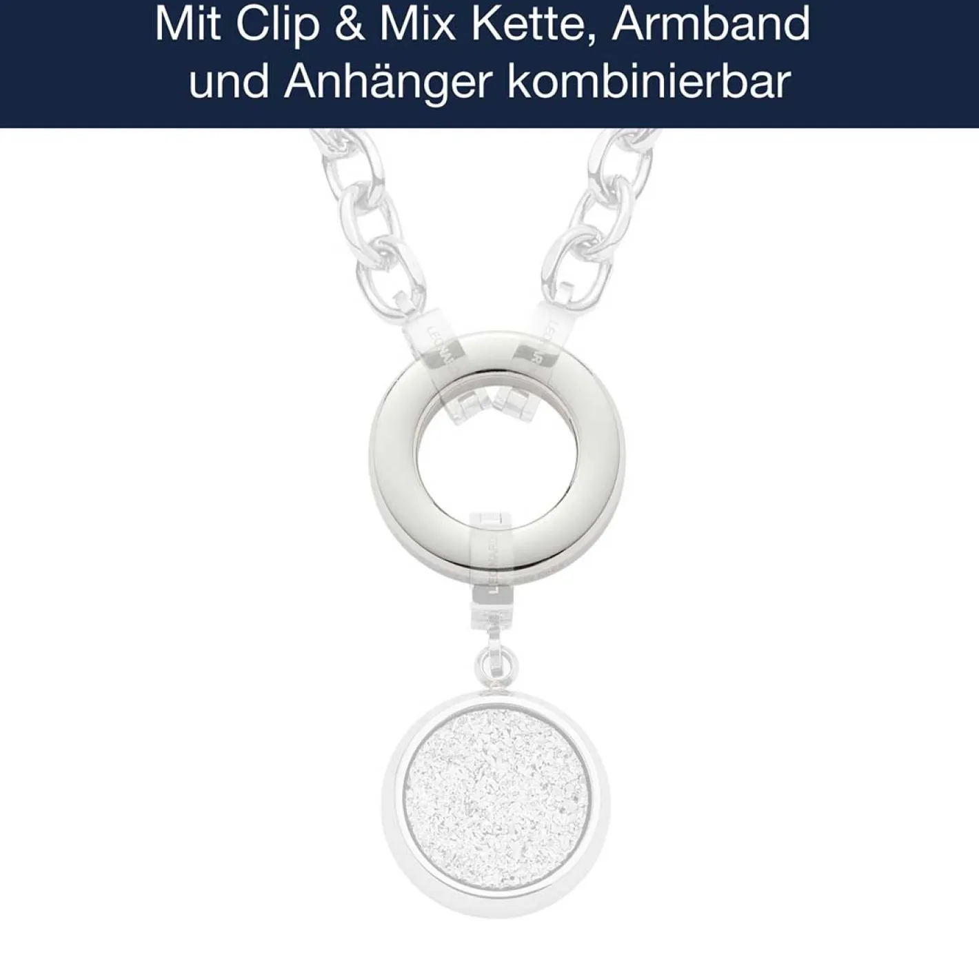 Edelstahlring klein flach*LEONARDO Hot