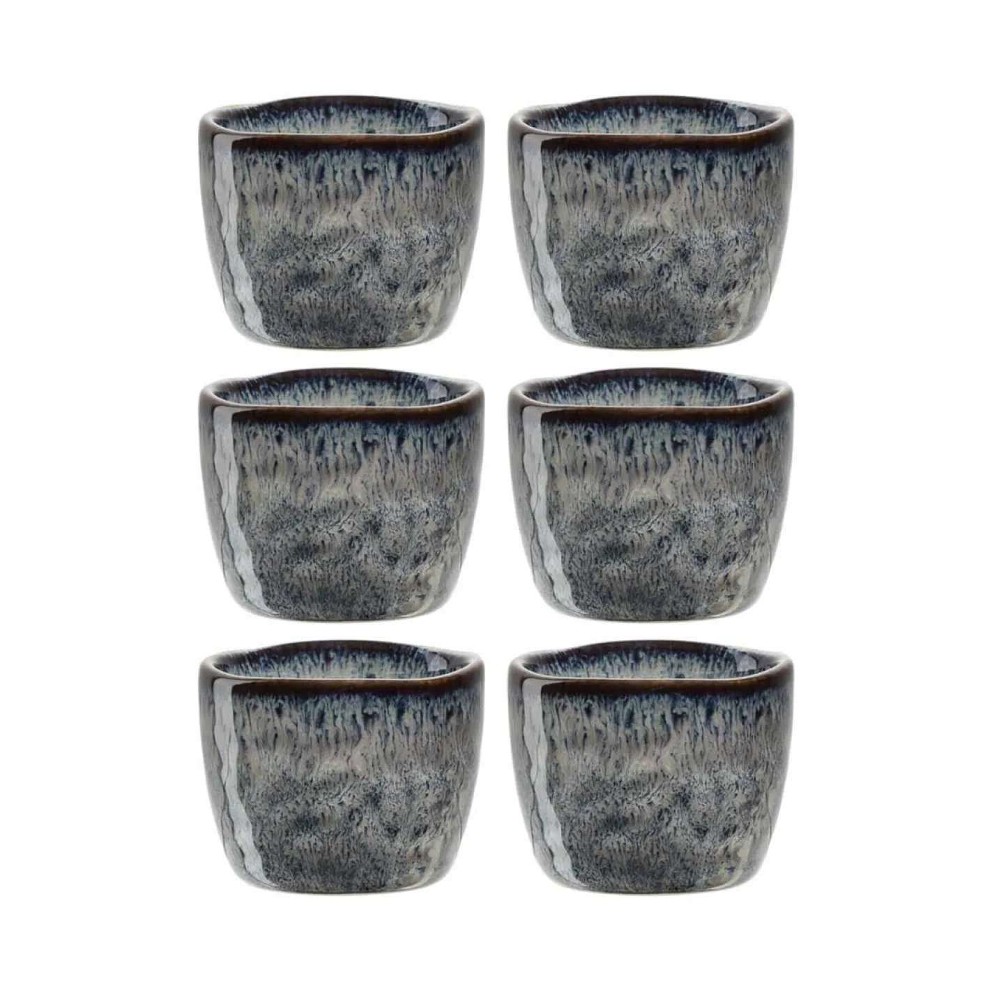 Eierbecher MATERA anthrazit 6er-Set*LEONARDO Sale
