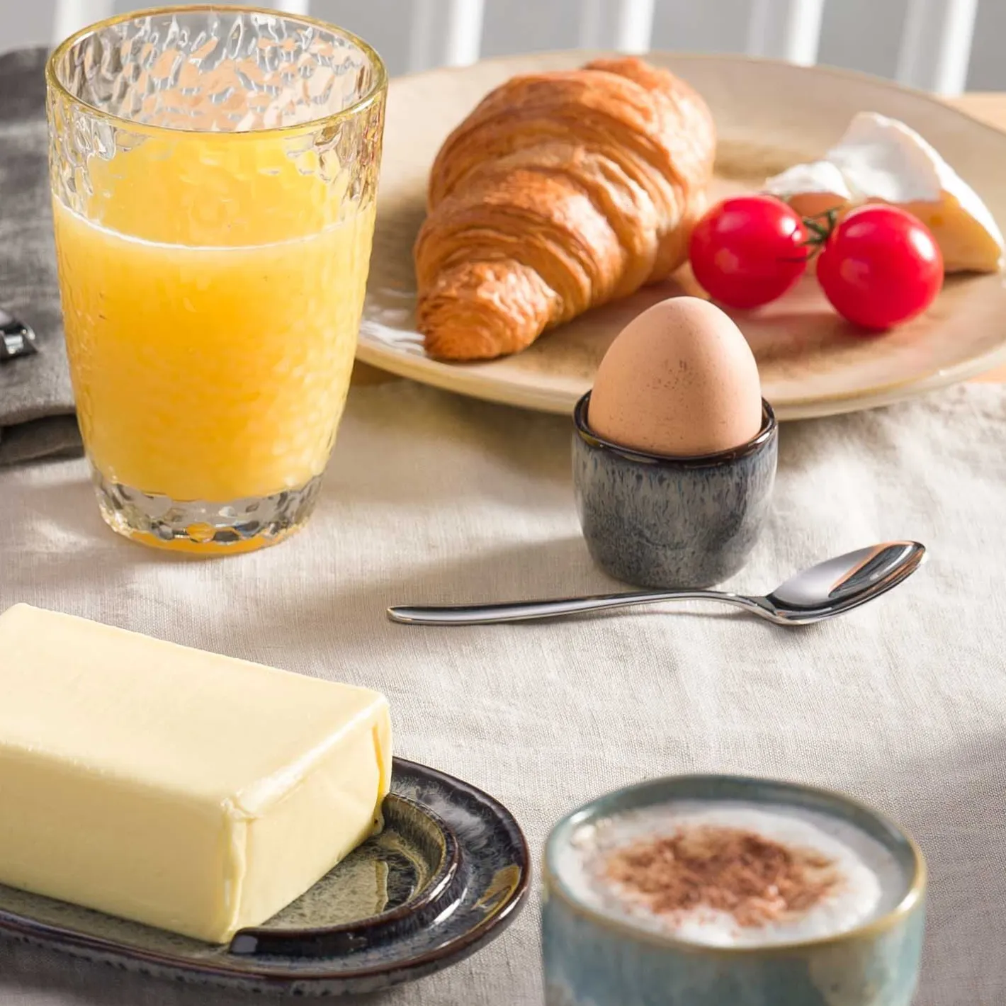 Eierbecher MATERA anthrazit 6er-Set*LEONARDO Sale