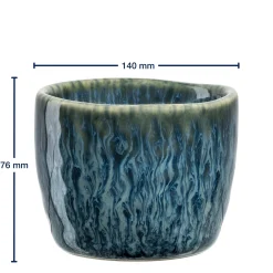 Eierbecher MATERA blau 6er-Set*LEONARDO Outlet