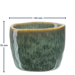 Eierbecher MATERA grün 6er-Set*LEONARDO New