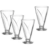 Eisbecher aus Glas CONO 360 ml 4er-Set*LEONARDO Hot