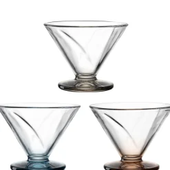 Eisschale aus Glas CONO 270 ml 3er-Set*LEONARDO Outlet