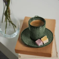 Espressotasse MATERA 90 ml grün 4er-Set*LEONARDO